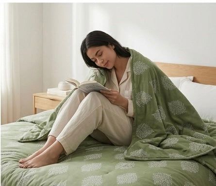 Sage Green Lightweight Quilt