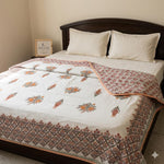 Reversible Cotton Dohar for All Seasons