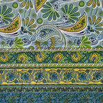 Spring Bloom Paisley Cotton Bedsheet with Pillow Covers